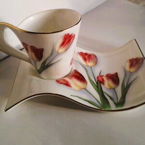 Vintage Adeline Porcelain Cup, Saucer ,- England